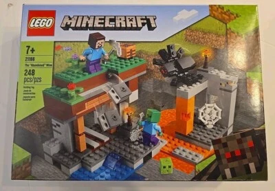 LEGO Minecraft: The Abandoned Mine (21166) The Trading Post (21167) New  - Image 1 of 4