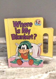 VINTAGE RARE 1991 Where Is My Blanket? Disney Babies Out and Around - Picture 1 of 11