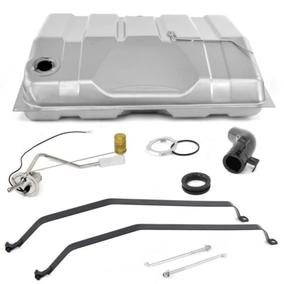 71-74 AMC Javelin Gas Tank KIT w/ 3/8" Fuel Sending Unit, Filler Pipe, & Straps - Image 1 of 3