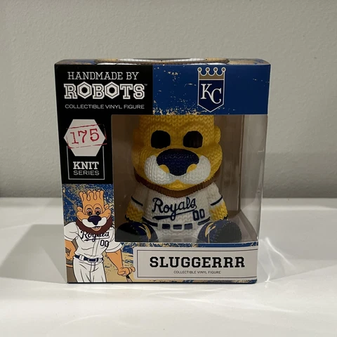 KC Royals Handmade By Robots Sluggerrr Mascot Figure SGA 7/14/23 - Collectible Cover