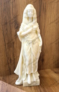 19" Rare Queen Cleopatra Statue-Stunning Egyptian Museum Entrance Replica - Picture 1 of 10