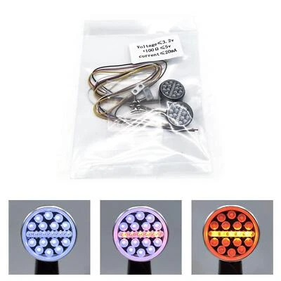 DG LED Scheinwerferlampen für 1:14 RC Hydraulik Sattelzugmaschine Anhänger LKW - Bild 1 von 3