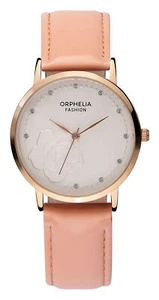 Orphelia Fashion Różowy damski analogowy zegarek kwiat płatków OF711902 - Zdjęcie 1 z 7