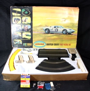 Vintage 1965 Aurora 1/32 Scale American Classic Racing Set 3200 - NO CARS Clean - Bild 1 von 21