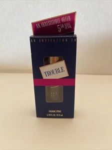 Vintage An Invitation To Trouble By REVLON Perfume Women 5/16 fl.oz Cologne 9.25 - Picture 1 of 9