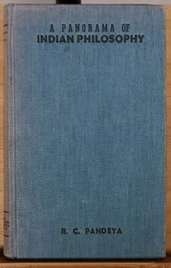 A Panorama Of Indian Philosophy by Ram Chandra Pandreya 1966 - Buddhism, Persona - Imagen 1 de 11