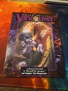 Dark Alliance Vancouver Werewolf The Apocalypse 1993 White Wolf WW3103 Paperback - Picture 1 of 9