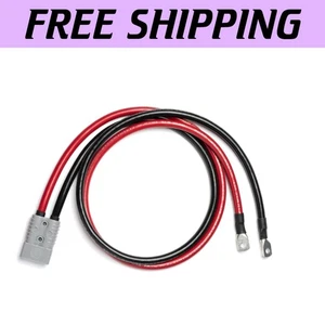 Reliable 2 AWG Battery Connection Cables - 10 Feet with Quick Connect Feature - Picture 1 of 9