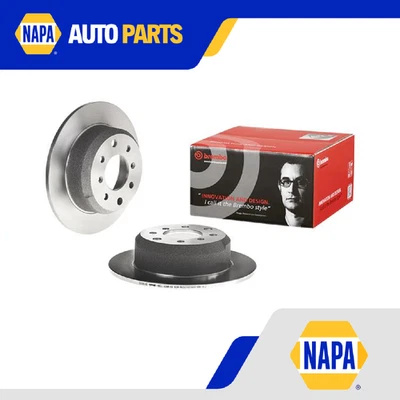 2x Par de discos de freno sólidos para ALFA ROMEO SPIDER 105 1.3 trasero 68 a 77 AR00530 Foto 1 de 4