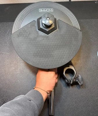 Тарелка Simmons 10 дюймов НОВАЯ с длинным рычагом SD350 Hi-Hat электронный электронный барабан S500CYM10S - Изображение 1 из 4