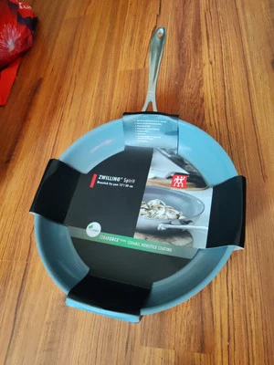 Zwilling Spirit Ceramic Blue Ceramic Coating Nonstick Fry Pan 12 Inch Brand New - Image 1 of 4