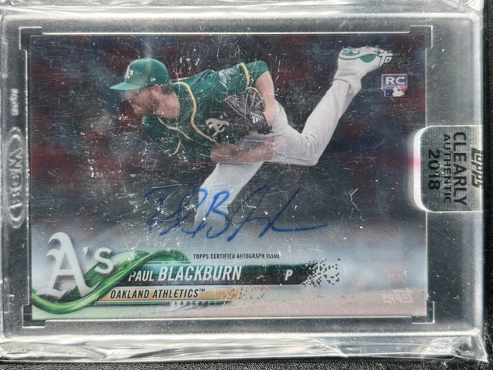 Blackburn, Paul - 2018 Clearly Authentic - Autograph - Rookie - Image 1 of 1