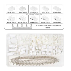 XH 2 54mm Connector Kit 460PCS Includes Pin Header Housing Connectors Bulk - Picture 1 of 11