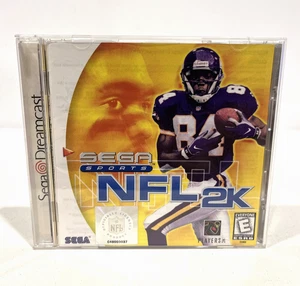 SEGA SPORTS NFL 2K SEGA DREAMCAST COMPLETE SET W/ MANUAL 1999 PLAYERS INC. - Picture 1 of 5