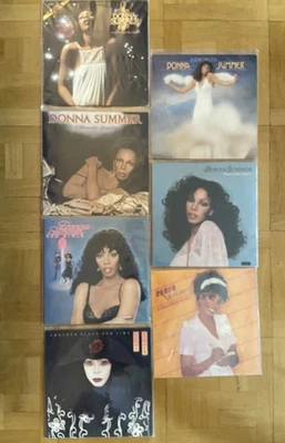Donna Summer lot de 7 albums vinyles 33 tours (7 vinyl LPs bundle) - Photo 1/2
