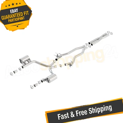 Borla 140672 ATAK Catback Exhaust for 2015-2023 Dodge Charger SRT 392 6.4L V8 Foto 1 de 4