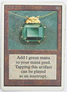 Mox Emerald Magic Karte Power 9 Unlimited MTG Reserved List - Bild 1 von 11