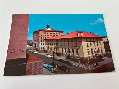Post Office and Federal Building Albuquerque New Mexico Postcard - Image 1 of 2