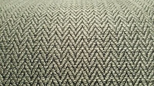 Cone Jacquard Ardley Taupe herringbone upholstery fabric 55" width 2yds BTY - Picture 1 of 8