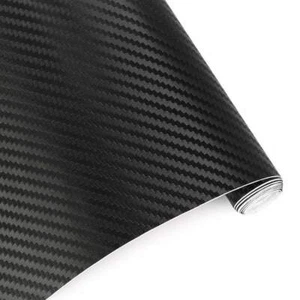 Vinilo Fibra de Carbono Negro 3D Mate 0,5m x 2m - Imagen 1 de 1