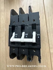 Interruptor principal Heinemann 100a 3 polos mcb cf3-a3a3b2 cd3-y37-2 - Imagen 1 de 5