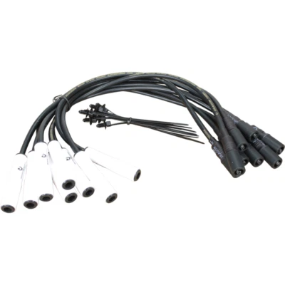 Juego de cables de enchufe de cerámica de bajo ohmio Dragon Fire para Ford F-150 250 350 V8 2010-17 Foto 1 de 3