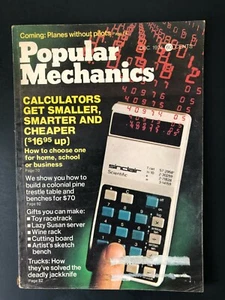 Popular Mechanics Magazine December 1974 Calculators - Foto 1 di 2