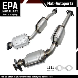 For 2003-2011 Ford Crown Victoria/Lincoln Town Car 2x Catalytic Converter EPA - Picture 1 of 10