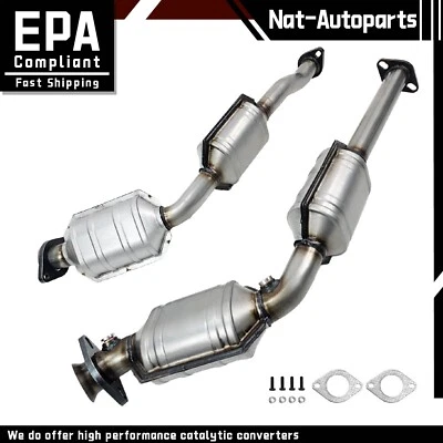 For 2003-2011 Ford Crown Victoria/Lincoln Town Car 2x Catalytic Converter EPA Foto 1 de 4