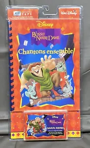 Disney Le Bossu De Notre Dame Chantons Ensemble Libro e Cassetta Gobbo Francese - Foto 1 di 4
