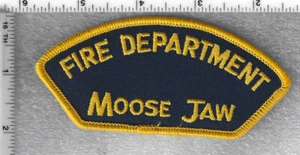 Moose Jaw Fire Department (Saskatchewan, Canada) Yellow Shoulder Patch - Imagen 1 de 1