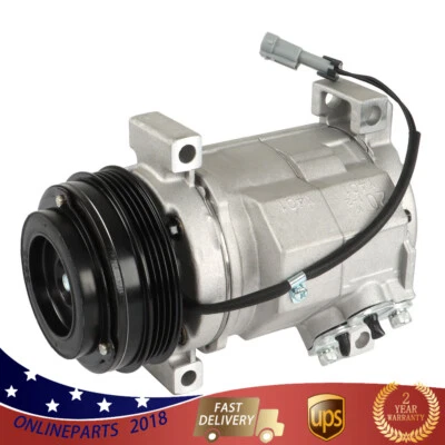 For Escalade,Tahoe,Suburban,GMC Yukon AC Compressor 6.0L 5.0L CS20039 15-21127 - Image 1 of 4