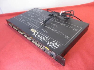 Korg KME-56 Multi graphic equalizer Rare Vintage Japan Tested 100V / DHL, FedEx - Image 1 of 4