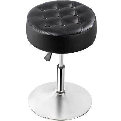 1/2/4X Adjustable Height PU Leather Vanity Swivel Makeup Ottoman Stool 3 Colors - Image 1 of 2