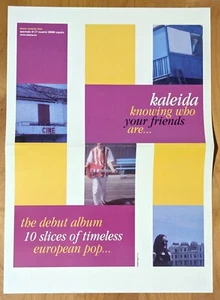 Póster promocional LP 1998: Kaleida - Saber quiénes son tus amigos... 11,5" x 16,5" - Imagen 1 de 2