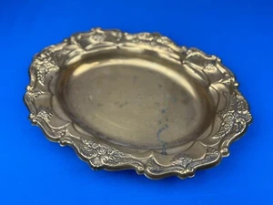 Vintage BRASS Boardman Platter, Unusual ~ Makers Mark, 13 5/8" x 10 3/8" - Picture 1 of 18