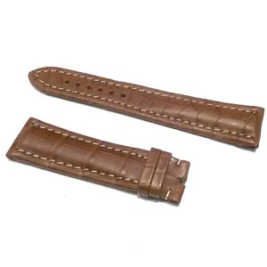 Breitling by Tradema cinturino coccodrillo biondo 22mm senza fibbia Breitling-22 - Imagen 1 de 1