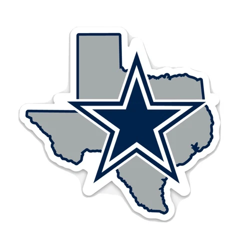 Dallas Cowboys Magnet-Dallas NFC East Dak Prescott Texas Star Zeke Elliott Cover