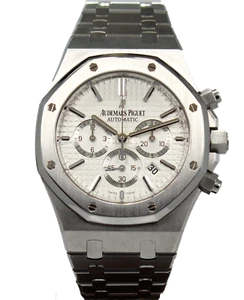 Audemars Piguet Royal Oak Chronograph 41mm White 26320st.oo.1220st.02 BOX/PAPERS - Picture 1 of 12
