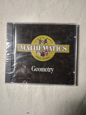 Mathematics Learning Tool Geometry CD-ROM Pro One 1 Software Home School NEW  - Image 1 of 4