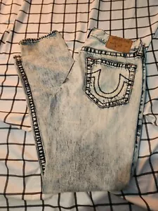 True Religion Section Slim Jeans Mens Size 33X33 - Picture 1 of 6