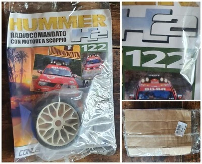 Fascicolo HUMMER H2 1:8 modello radiocomandato  HOBBY&WORK n122 auto fuoristrada - Immagine 1 di 4