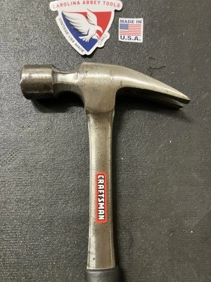Martillo de marco de mango de acero Sears Craftsman EE. UU. 22 OZ 38284 EE. UU. feo raro de colección Foto 1 de 4