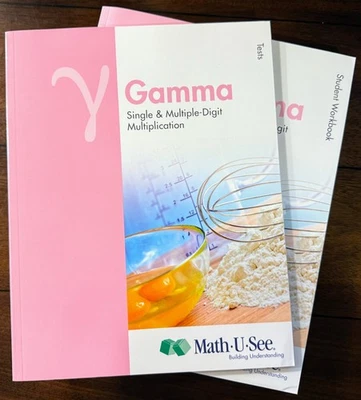 Math U See Gamma : Multiplication Student Workbook & Tests Curriculum Set - Image 1 of 3