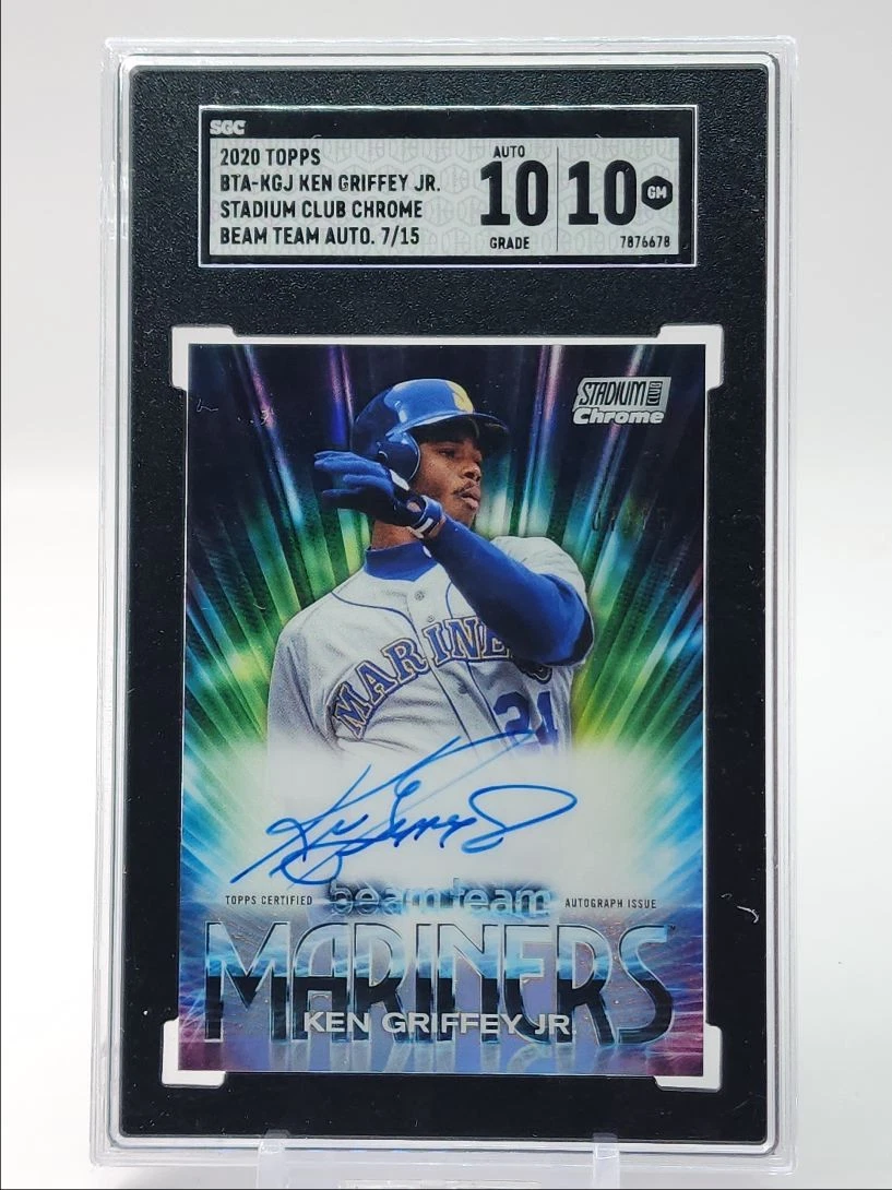 グリフィーJRのバイバックオート、シルバーインクです。 グリフィーJR