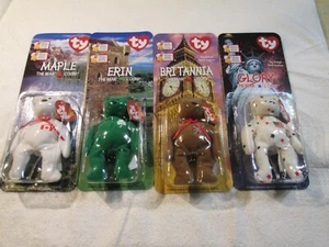 TY Glory, Maple, Britannia, Erin The Bear Beanie Baby McDonalds - Picture 1 of 7