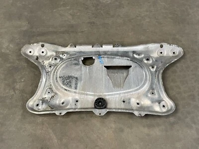 2001-2006 BMW M3 E46 Front Engine Aluminum Shield Skid Plate Cover 1566 OEM - Image 1 of 4