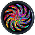 295361 mehrfarbige Spirale Fraktal Abstrac Mandala Wanduhr