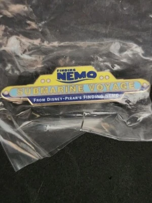 Disney Finding Nemo Submarine Voyage LE pin yellow submarine - Image 1 of 2