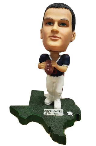 DAVID CARR Texans Bobbing Bobble Head McDonald Release Blue Jersey EUC Cover